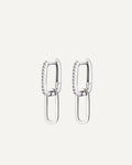 Pendientes colgantes Nina Moissanite Link